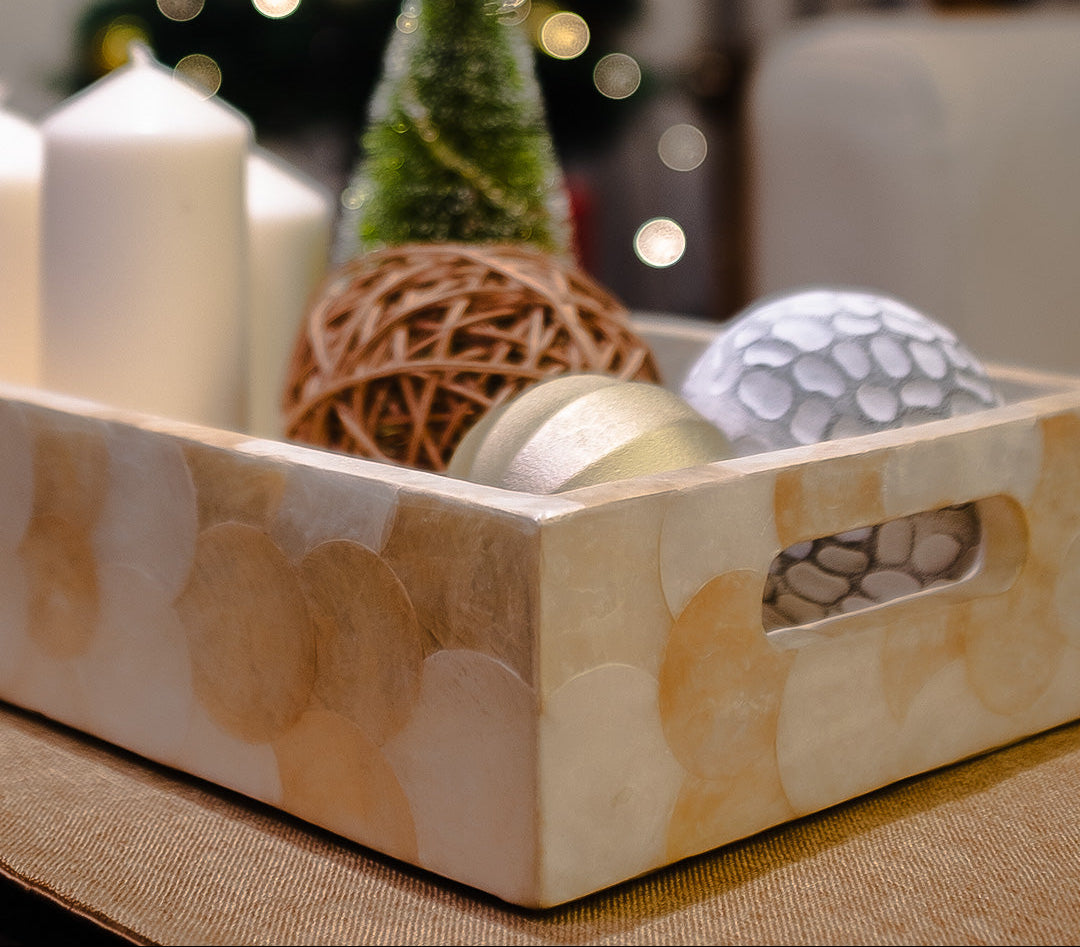 Capiz Tray